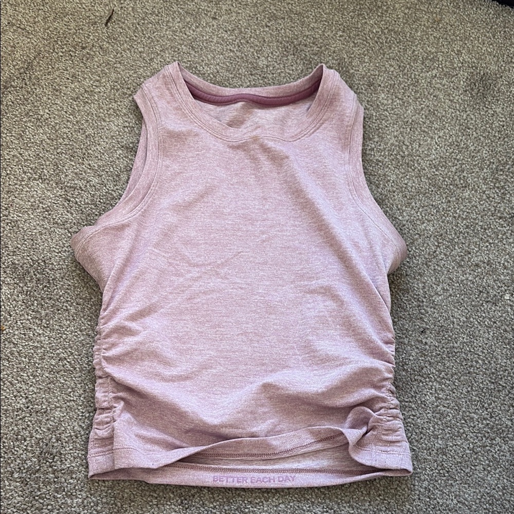 Lululemon Pink tank top size 6